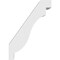 Ekena Millwork 3-in. W x 10-in. D x 14-in. H Copenhagen Architectural Grade PVC Knee Brace BRCP03X10X14CHG - alternate 5
